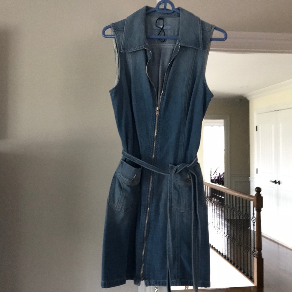 Denim dress